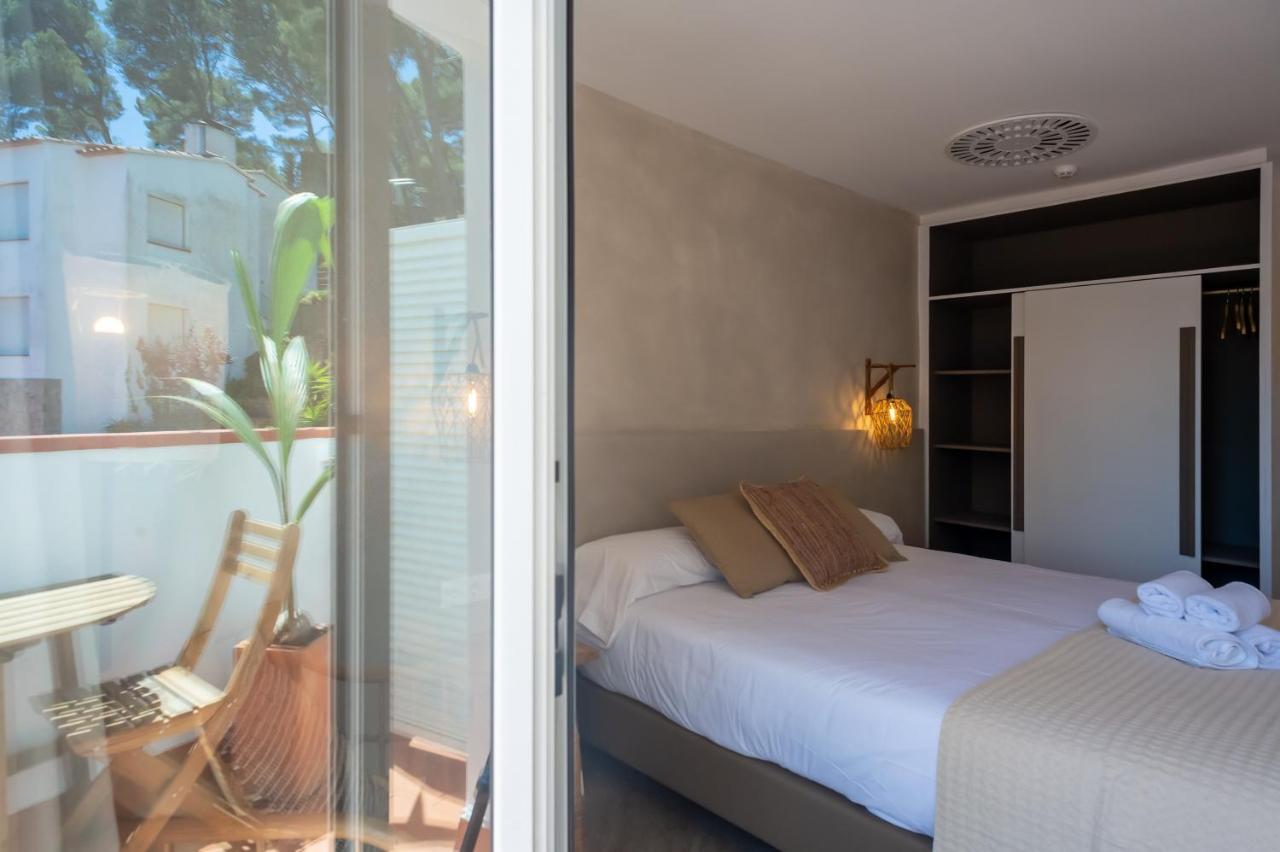 Hostal Es Niu De Tamariu Bagian luar foto