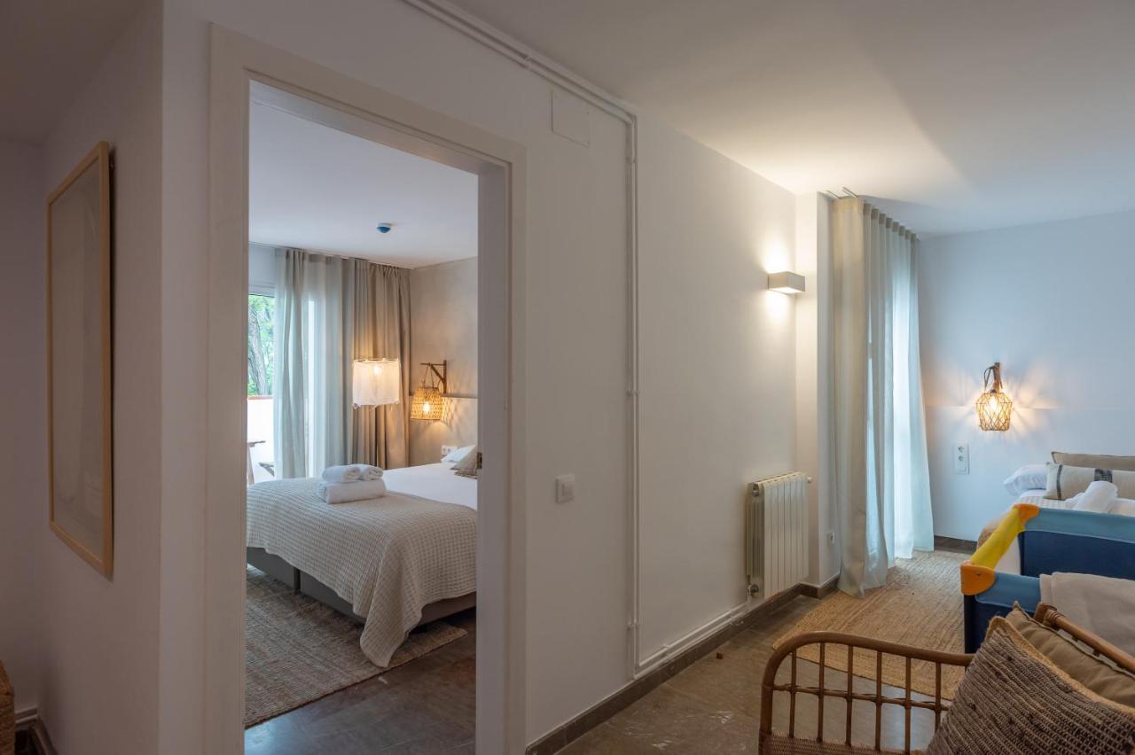 Hostal Es Niu De Tamariu Bagian luar foto