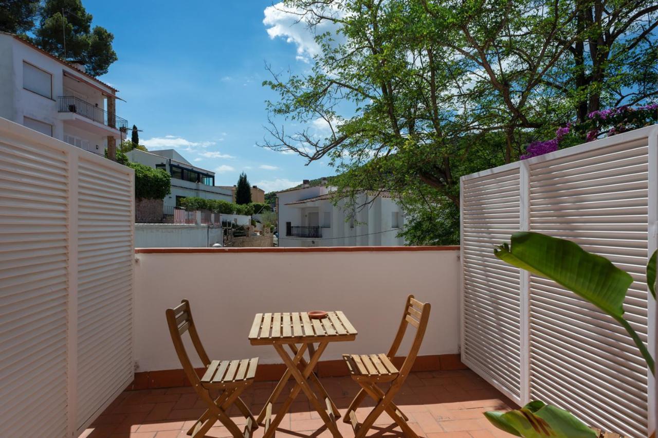 Hostal Es Niu De Tamariu Bagian luar foto