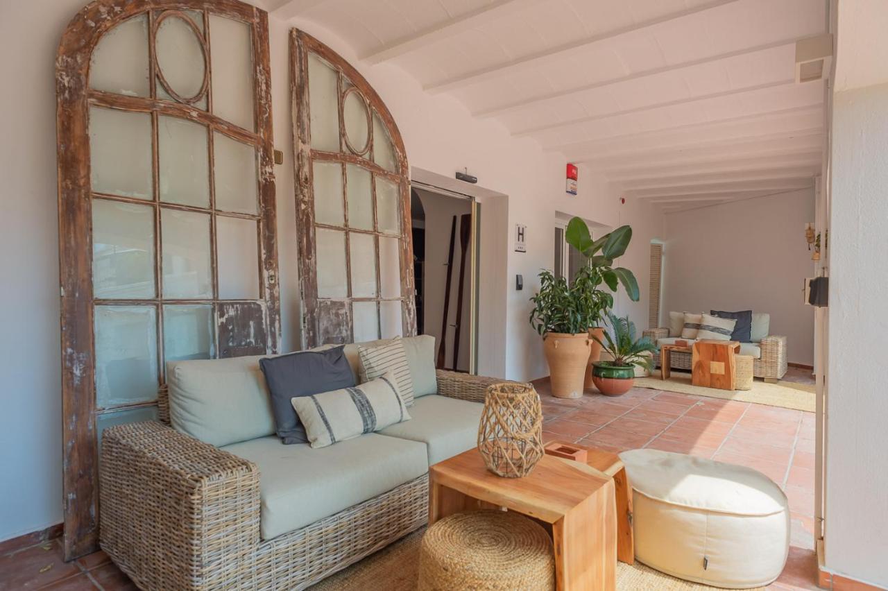 Hostal Es Niu De Tamariu Bagian luar foto