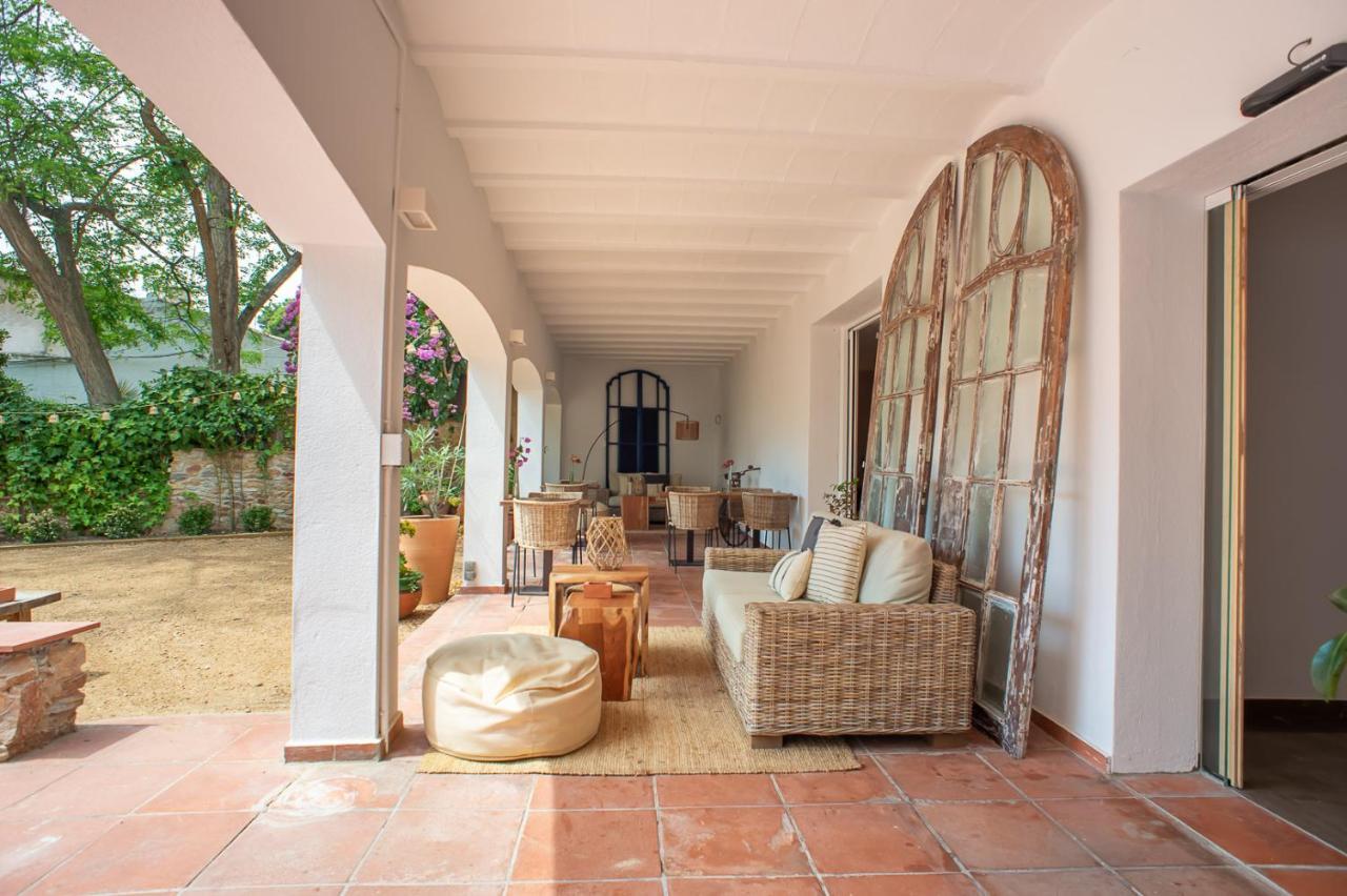 Hostal Es Niu De Tamariu Bagian luar foto