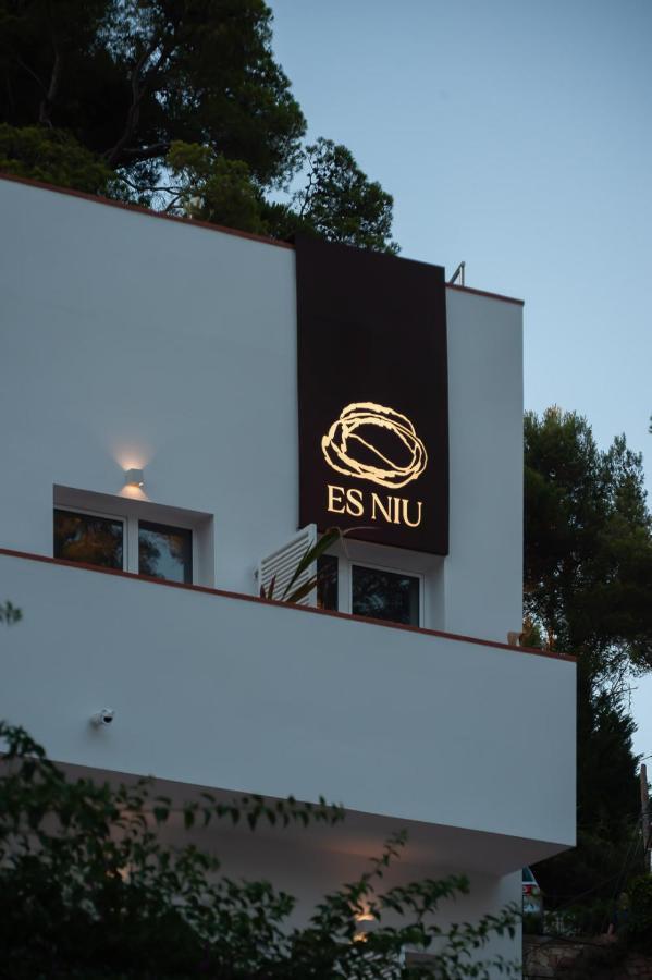 Hostal Es Niu De Tamariu Bagian luar foto