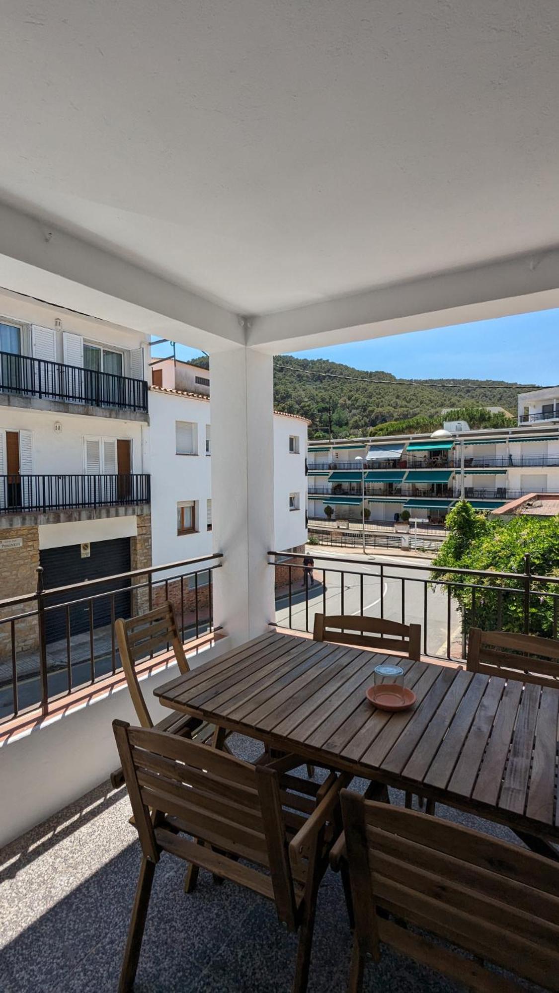 Hostal Es Niu De Tamariu Bagian luar foto