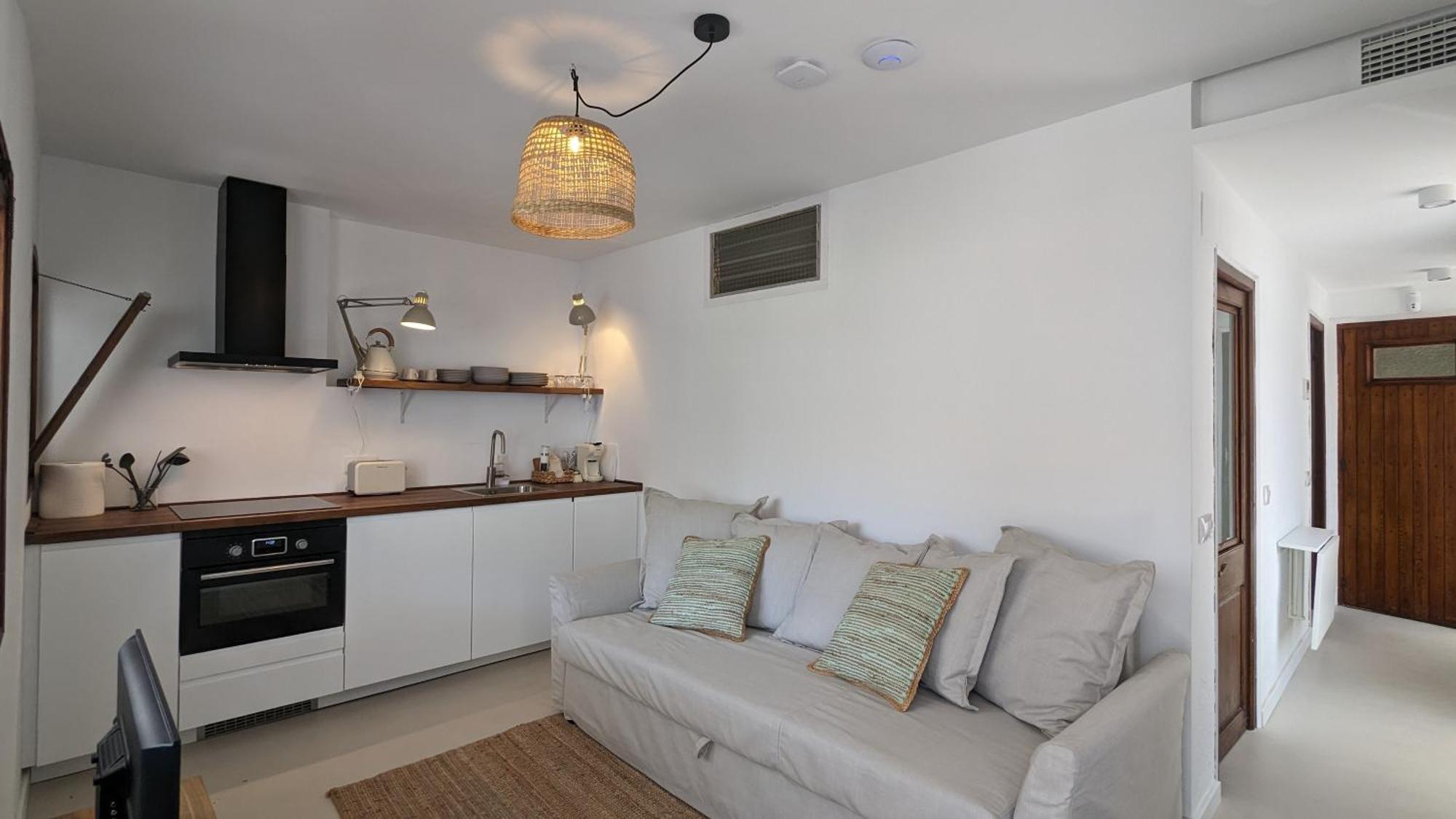 Hostal Es Niu De Tamariu Bagian luar foto